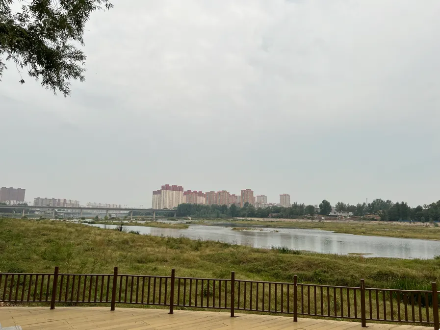 清秋里的冶河风光